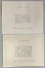 Monaco 1978 - MONACO, speciale blokken-bladen nr. 10 en 10a,, Postzegels en Munten, Gestempeld