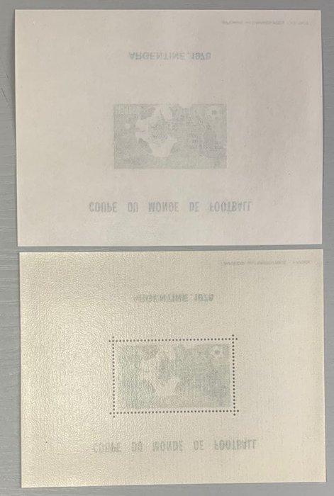 Monaco 1978 - MONACO, speciale blokken-bladen nr. 10 en 10a,, Postzegels en Munten, Postzegels | Europa | Frankrijk