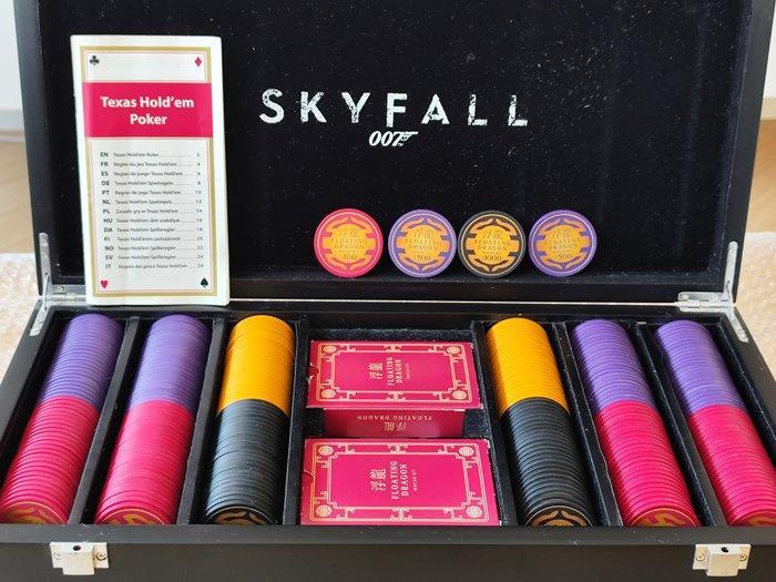 James Bond 007. Sky Fall. - Pokerset - Skyfall 007 Poker Set, Collections, Cinéma & Télévision