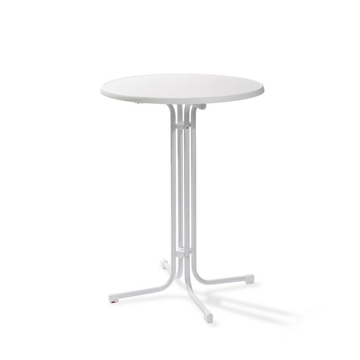 Partytafel Berlin wit |  Ø80x80x109(h)mm VEBA, Zakelijke goederen, Horeca | Keukenapparatuur, Nieuw in verpakking, Verzenden