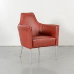 Bert Plantagie design fauteuil, rood, 4-poot onderstel, Ophalen of Verzenden
