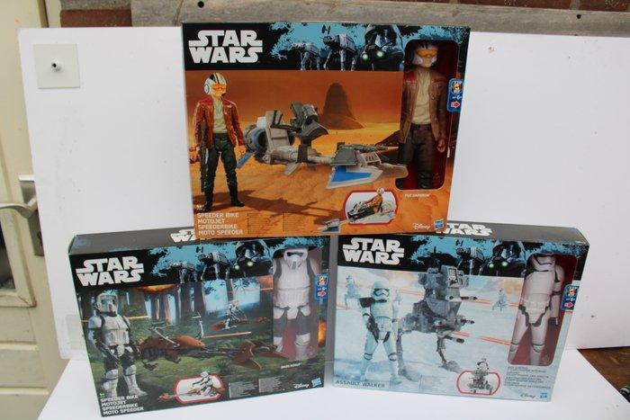 Star Wars speel set (3x), Verzamelen, Film en Tv