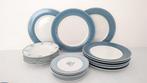 Richard Ginori - Eetservies voor 6 (21) - Porselein - Blauwe, Antiek en Kunst