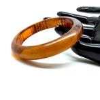 Zeldzame oude Baltische barnsteenarmband (bangle/cuff) -, Antiek en Kunst