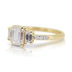 Bague - 18 carats Or jaune - 1.43ct. tw. Diamant (Naturelle), Handtassen en Accessoires, Nieuw