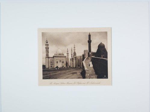 Lehnert & Landrock - The Mosque Sultan Hassan, El-Rifaie and, Antiek en Kunst, Kunst | Schilderijen | Modern