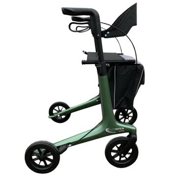 MultiMotion Carbon rollator met softwielen - Groen beschikbaar voor biedingen