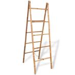 vidaXL Dubbele handdoekenladder met 5 tredes 50x160 cm, Huis en Inrichting, Badkamer | Badtextiel en Accessoires, Verzenden, Nieuw