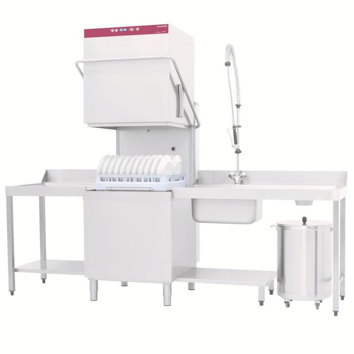 Horeca vaat/pottenwasser doorschuif met inlooptafel,, Zakelijke goederen, Horeca | Keukenapparatuur, Nieuw in verpakking, Verzenden