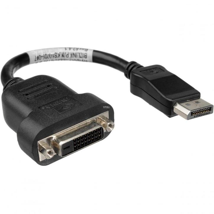 DisplayPort naar DVI adapter, Computers en Software, Desktop Pc's, Ophalen of Verzenden