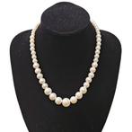 Fako Bijoux® - Parelketting - Medium - Glaskralen -, Handtassen en Accessoires, Kettingen, Verzenden, Nieuw