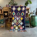 Berber Boucherouite tapijt - Marokkaans katoenen tapijt -