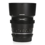 Samyang 85mm T1.5 VDSLR MK2 - Canon EF, Ophalen of Verzenden, Zo goed als nieuw