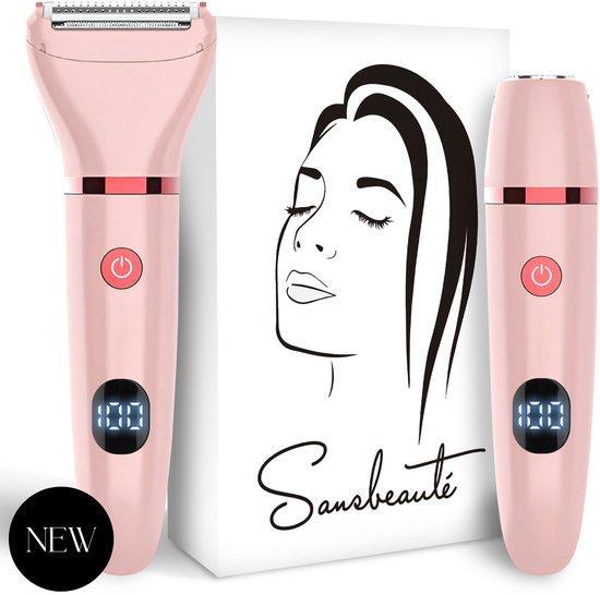 2dekans | 2-in-1 Ladyshave met Display - Gezicht - Oksels -, Handtassen en Accessoires, Uiterlijk | Lichaamsverzorging, Ophalen of Verzenden