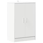 Schoenenkast 60x35x92cm Wit | Retour Deal 35% | OP = OP, Verzenden, Nieuw, Simpel en modern