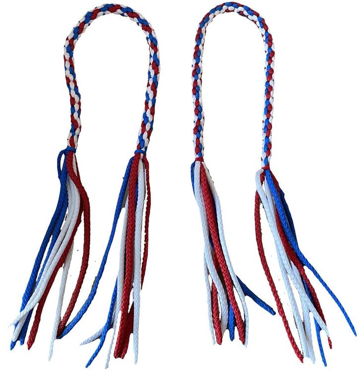 Booster Muay Thai Prajied Rood Wit Blauw per Paar, Sport en Fitness, Vechtsporten en Zelfverdediging, Nieuw, Overige, Verzenden