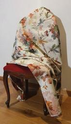 TISSU Pays exclusif aquarellé avec Colibri - Design Floral