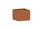 Cortenstaal plantenbak 80x80x50cm (3mm dik) - zonder bodem, Tuin en Terras, Bloembakken en Plantenbakken, Vierkant, Nieuw, Metaal