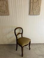 Chaise - Bois dur - Dos ballon, Antiquités & Art