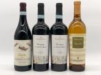 Mixed lot of 4 x 75cl young Italian wines from Langhe, Verzamelen, Wijnen, Ophalen of Verzenden, Nieuw, Italië, Overige typen
