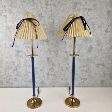 Kullmann - Lampe de table buffet - Laiton, Métal, Papier,
