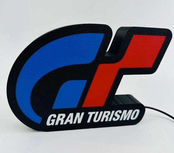 GT-racegame lichtbaklogo - GT racing game light box logo -, Games en Spelcomputers, Spelcomputers | Overige Accessoires