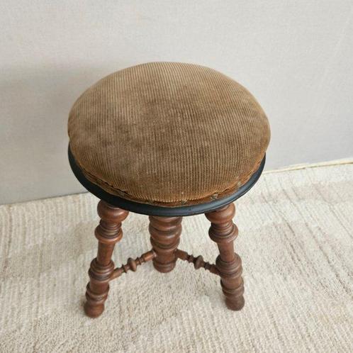P.L Paris - Kruk - Pianokruk - Hout - In hoogte verstelbaar, Antiek en Kunst, Curiosa en Brocante