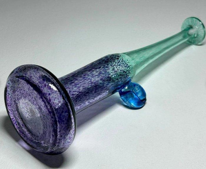 Kosta Boda - Bertil Vallien - Vaas - Glas - Luchtpijpen, Antiek en Kunst, Antiek | Glaswerk en Kristal