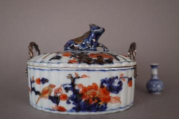 Qianlong (1735-1796) - Soupière (2) - Large Dutch Cow
