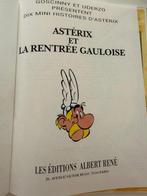 Astérix et la rentrée gauloise + grande dédicace manuscrite, Boeken, Nieuw