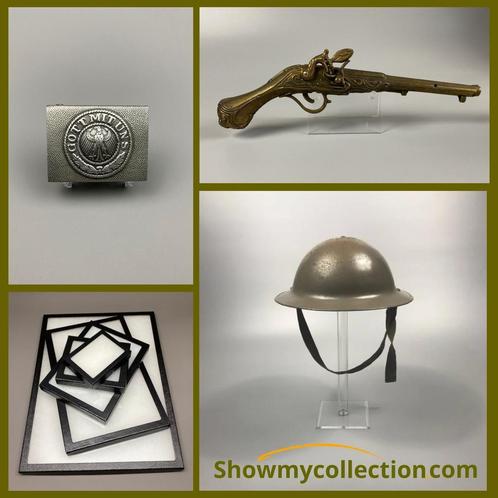 Displays / Standaards Militaria, Verzamelen, Militaria | Algemeen, Verzenden