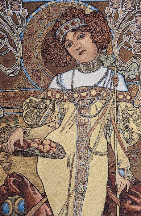 ARAZZO Alfons Mucha LAUTOMNE exclusif - 100x45cm - Art, Antiek en Kunst, Kunst | Designobjecten