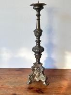 Kandelaar - Koper - Grote zware Kerkkandelaar - 65 cm - 4,5, Antiek en Kunst