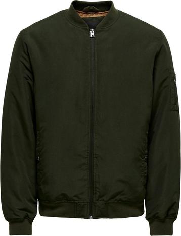 BOMBER jack maat m zwart  heren ONLY & SONS ONSJACK AW