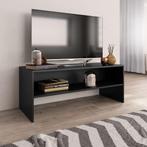 vidaXL Tv-meubel 100x40x40 cm bewerkt hout zwart, Verzenden