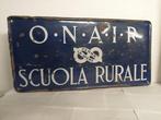 Scuola Rurale - 1930s - Reclamebord - Emaille