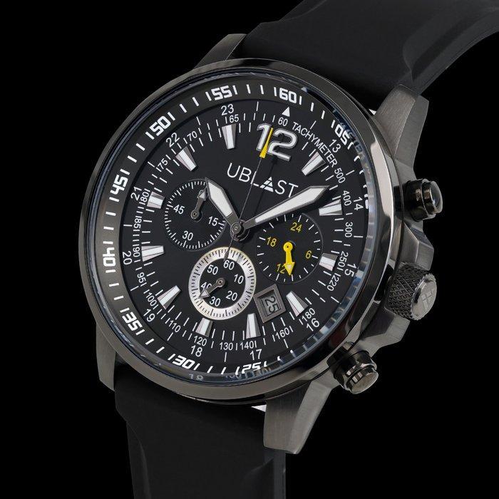 Ublast - Street Race Chronograph - UBSR43CBKB - Heren - 2026, Handtassen en Accessoires, Horloges | Heren