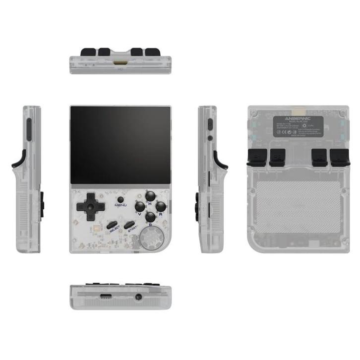 Anbernic RG35XX Transparant White (Nieuw), Games en Spelcomputers, Spelcomputers | Overige, Nieuw, Ophalen of Verzenden