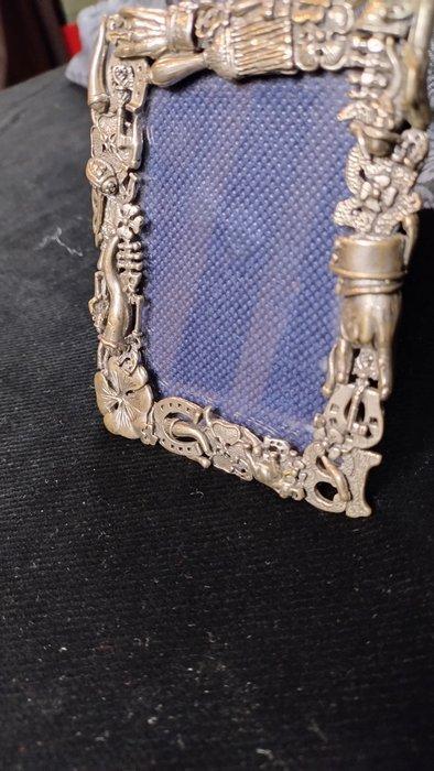 raspini - Raspini - Cadre - Argent 800 - Cadre photo, Antiek en Kunst, Antiek | Zilver en Goud