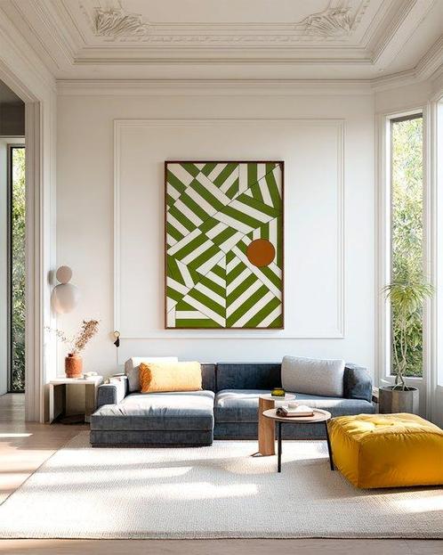 Alejandro Gonzalez - ABSTRACCIÓN MODULAR 49 - XL - (NO, Antiek en Kunst, Kunst | Schilderijen | Modern