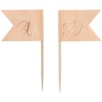 Prikkers 30 Jaar Rose Goud 6,5cm 36st, Verzenden, Nieuw