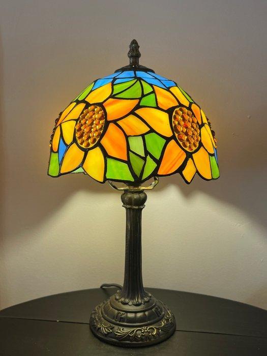 Tafellamp (2) - Glas-in-lood, Antiquités & Art, Curiosités & Brocante