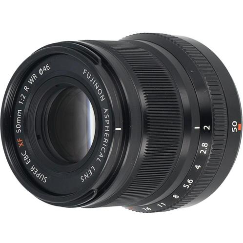 Fujifilm XF 50mm F/2.0 WR zwart occasion, Audio, Tv en Foto, Foto | Lenzen en Objectieven, Zo goed als nieuw, Verzenden