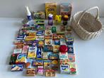 Themacollectie - Miniatuur supermarktverpakkingen en mandje