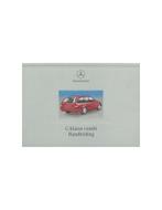 2000 MERCEDES BENZ C KLASSE COMBI INSTRUCTIEBOEKJE NEDERLA.., Auto diversen, Handleidingen en Instructieboekjes, Ophalen of Verzenden