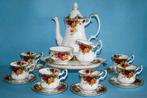 Royal Albert, Vintage - Koffieservies voor 6 (16) - Old, Antiquités & Art, Antiquités | Meubles | Tables