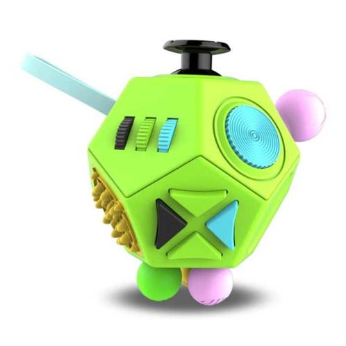 Friemelkubus 12 Zijden - Fidget Anti Stress Speelgoed, Telecommunicatie, Mobiele telefoons | Toebehoren en Onderdelen, Nieuw, Verzenden