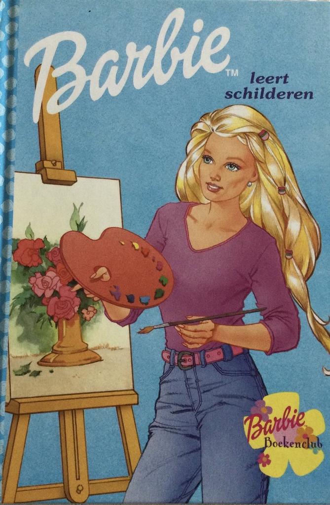 Barbie leert schilderen 9789054288497, Boeken, Schoolboeken, Zo goed als nieuw, Verzenden