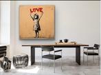 EMIR BERCUTTE - STREET ART LOVE 6 - Toile L