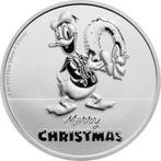 Niue. 2 Dollars 2022 Disney - Donald Duck - Merry Christmas,, Postzegels en Munten